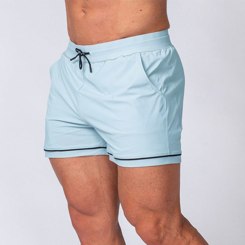 Men's Sport Running Training Outdoor Beach Quick-dry Casual Shorts