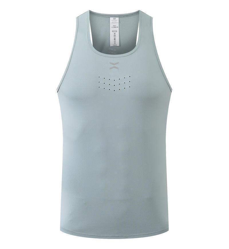 Men's Sleeveless Sports T-shirt Quick-drying Outerwear Workout Training Clothes