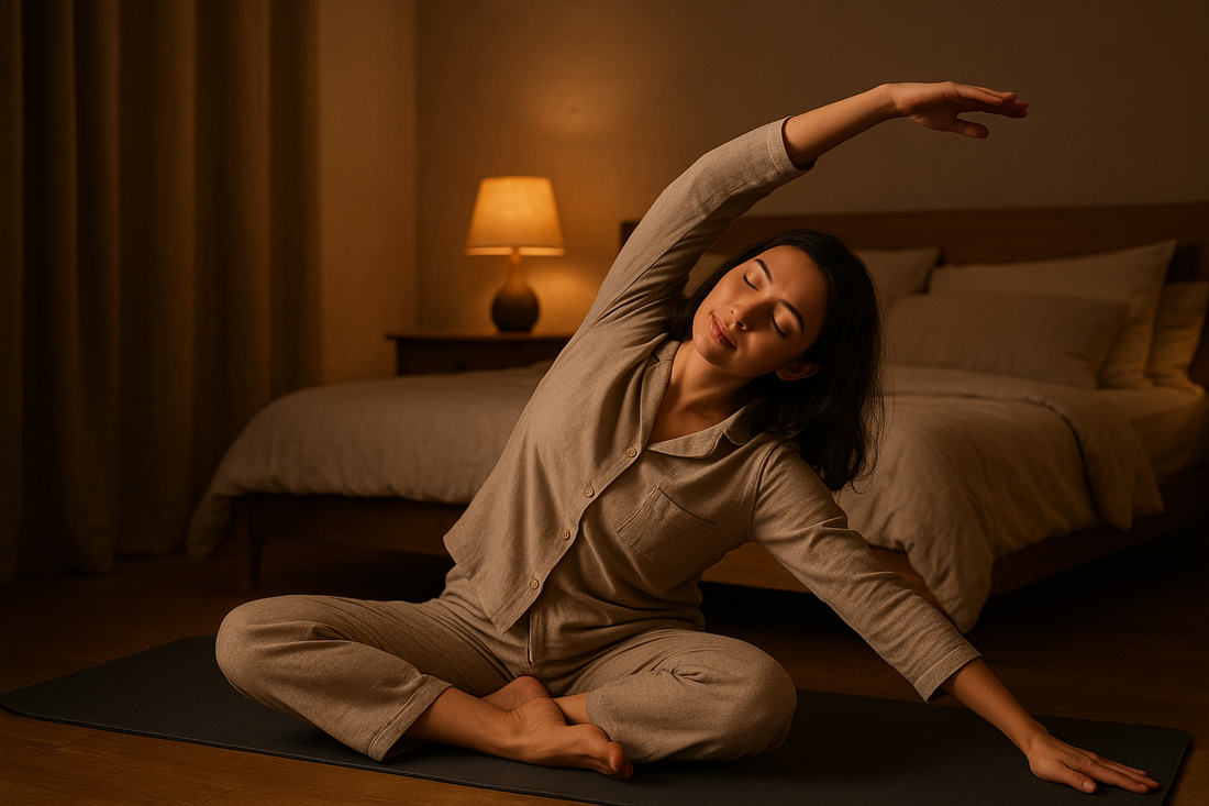 The Perfect 10-Minute Stretching Routine Before Bed to Sleep Better Tonight
