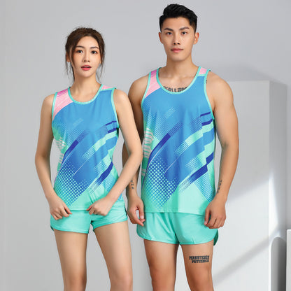 Men's And Women's Fashion Training Workout Clothes Suit