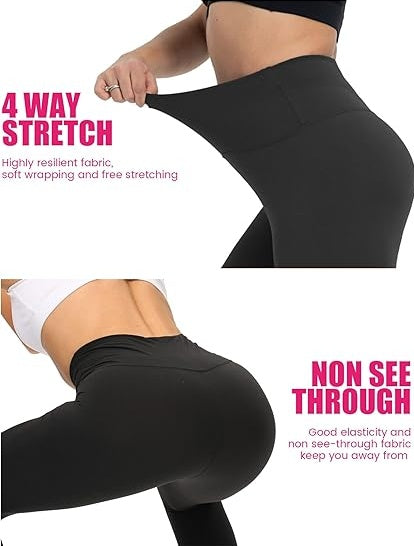 Leggings - Cropped High-rise Print Black Tie-dye