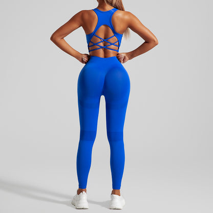 Hip Lifting Sport Leggings Yoga Clothes Suit