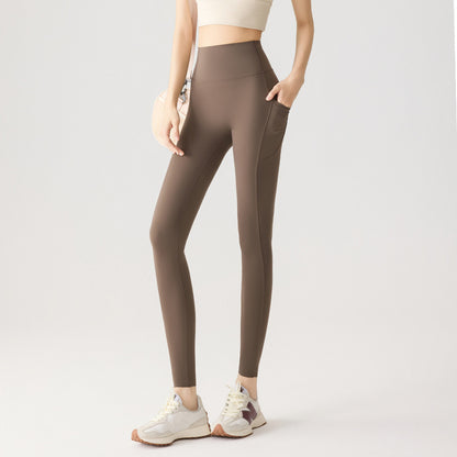 Cool Feeling Quick-drying Ultra-high Waist Abdomen Pants