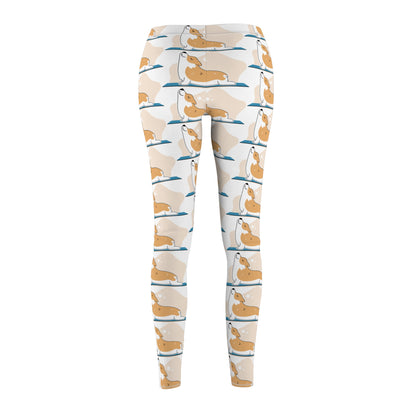 Corgi Cozy Casual Leggings