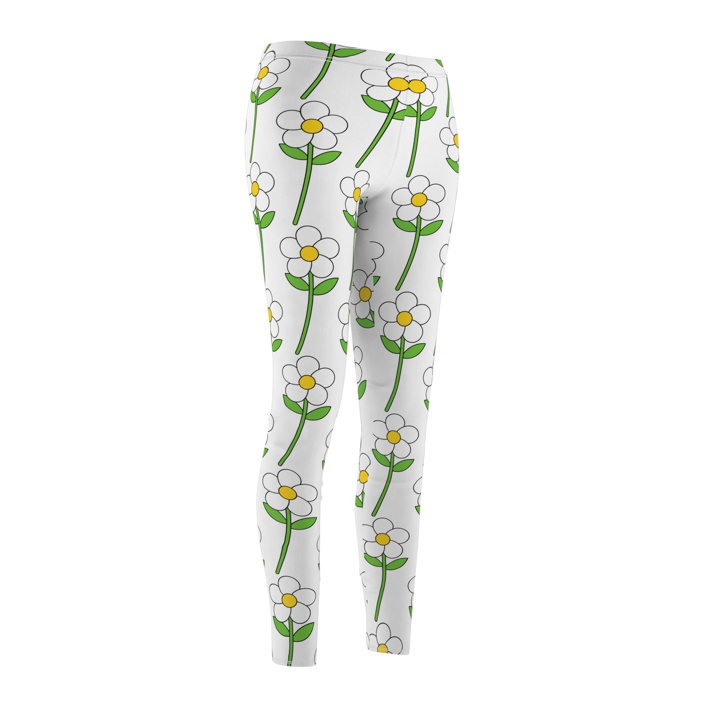 Floral Print Women's Leggings - Comfortable Casual Wear