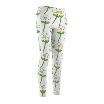 Floral Print Women's Leggings - Comfortable Casual Wear