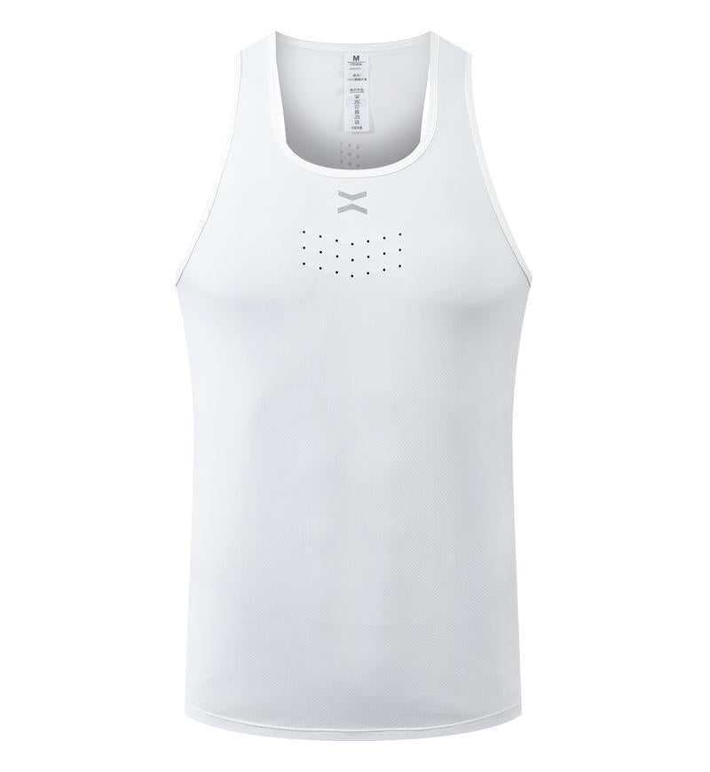 Men's Sleeveless Sports T-shirt Quick-drying Outerwear Workout Training Clothes