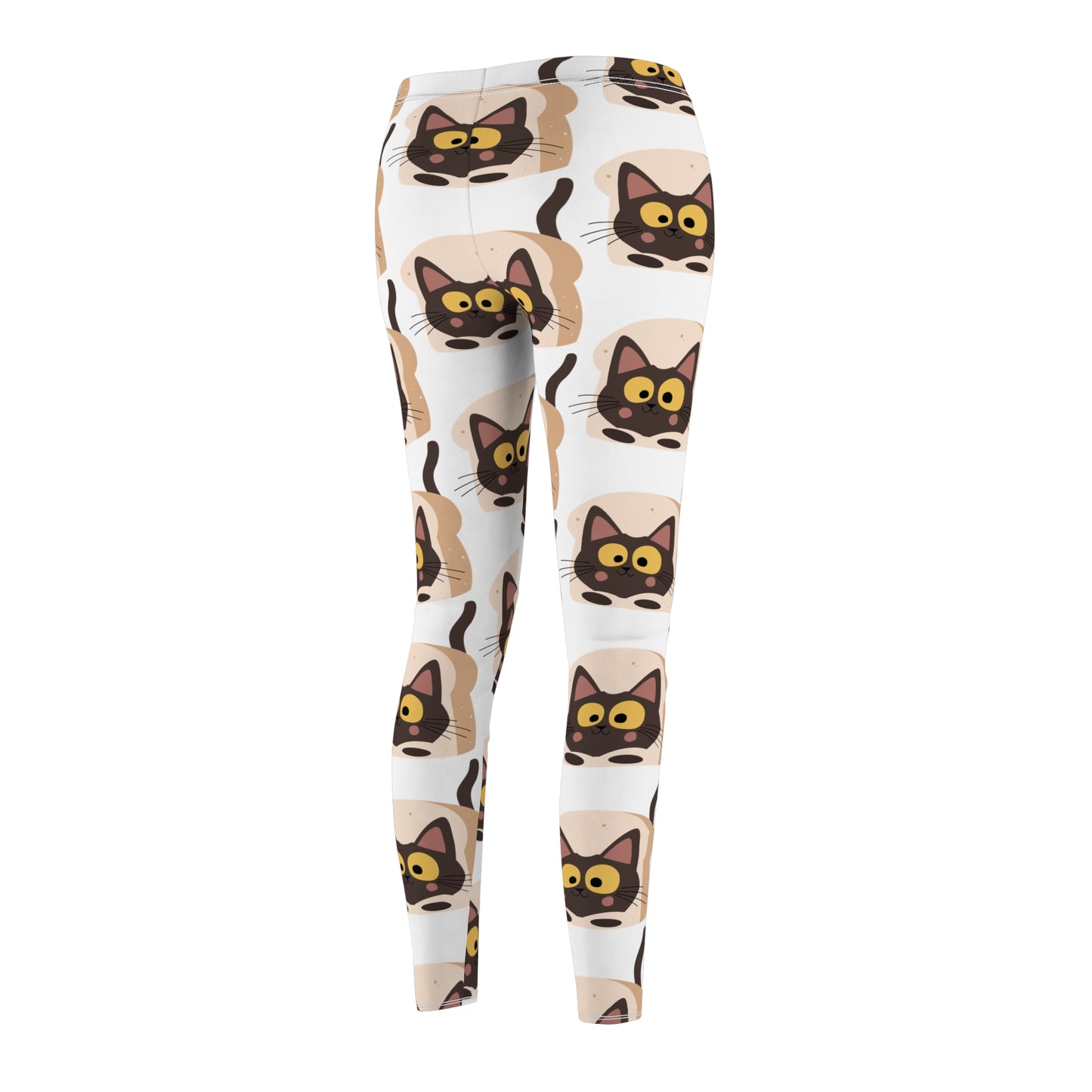 Cat Print Casual Leggings for Women