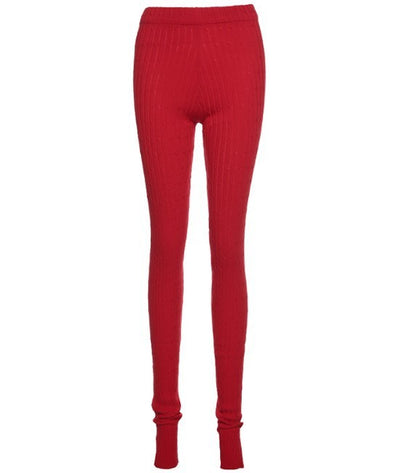 Da 1659B Fall Winter Amazon Ins Mid-Waist Trousers With Slits And Hips Slim Casual Pants