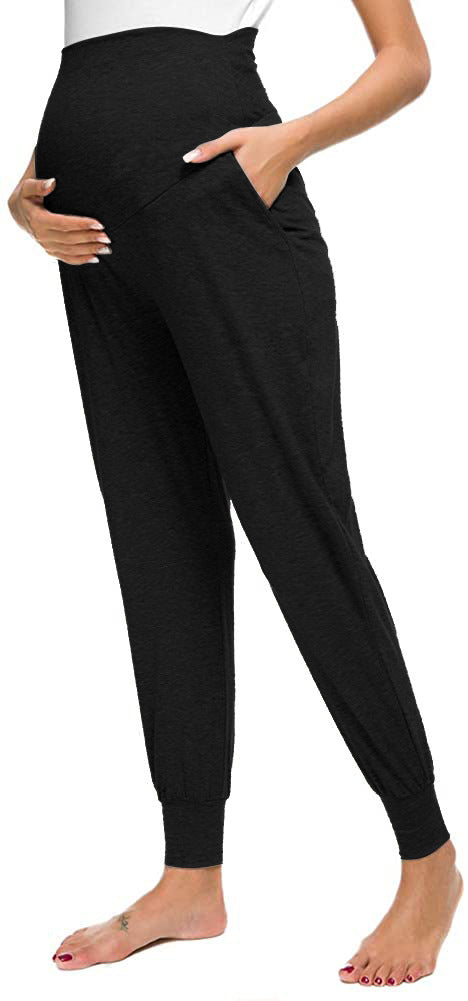 Maternity Pants Maternity Loose Casual Pants Maternity Pants Harlan Pants Maternity Pants Abdomen Ankle Tight Work Pants Yoga Pants