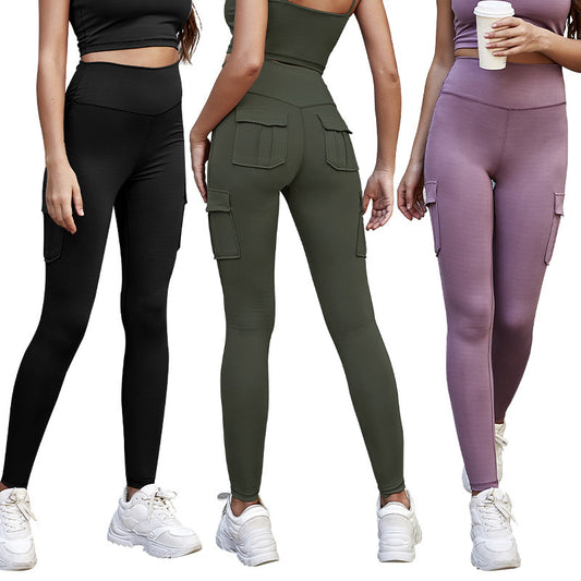 Sexy Sports Overalls Trousers Workout Clothes High Waist Yoga Pants