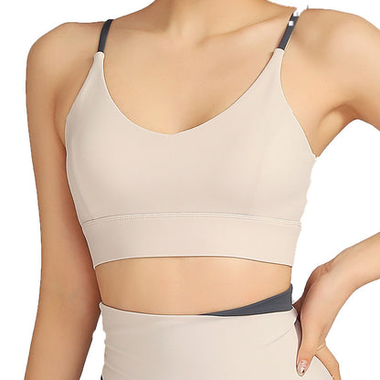 Beautiful Back Bra Women's Sports Bra High-Intensity Gathering Custom Workout Clothes Yoga Running Sports Underwear