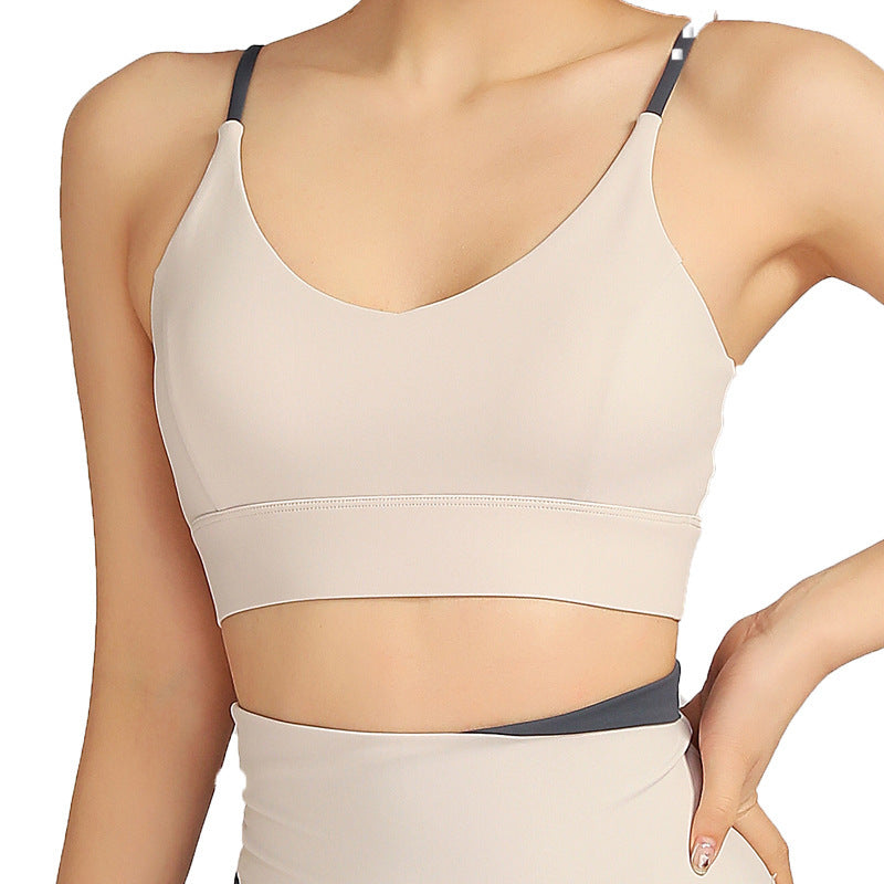 Beautiful Back Bra Women's Sports Bra High-Intensity Gathering Custom Workout Clothes Yoga Running Sports Underwear