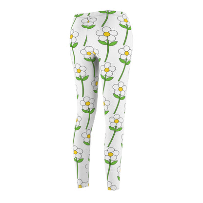 Floral Print Women's Leggings - Comfortable Casual Wear