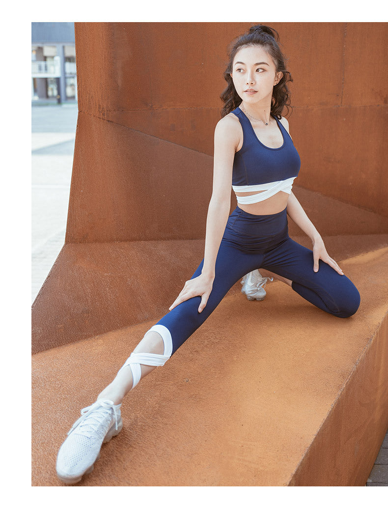 Peach hip fitness pants high waist yoga pants