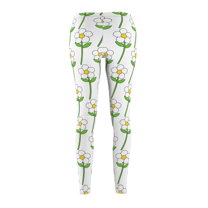 Floral Print Women's Leggings - Comfortable Casual Wear