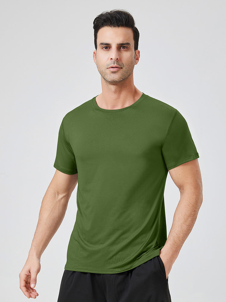 Men's Workout Clothes Training Wear Loose T-shirt