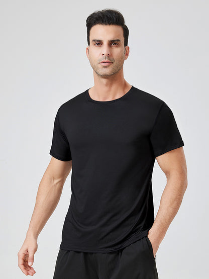 Men's Workout Clothes Training Wear Loose T-shirt