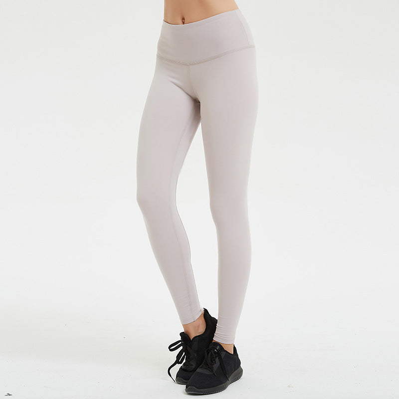 Stretch tight hip pants high waist running sweatpants