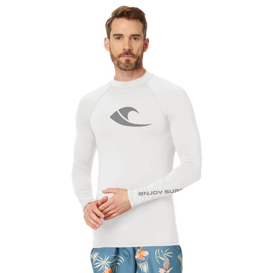 Summer Swimsuit Long Sleeve T-shirt Men's Quick-drying Sun-proof Workout Clothes
