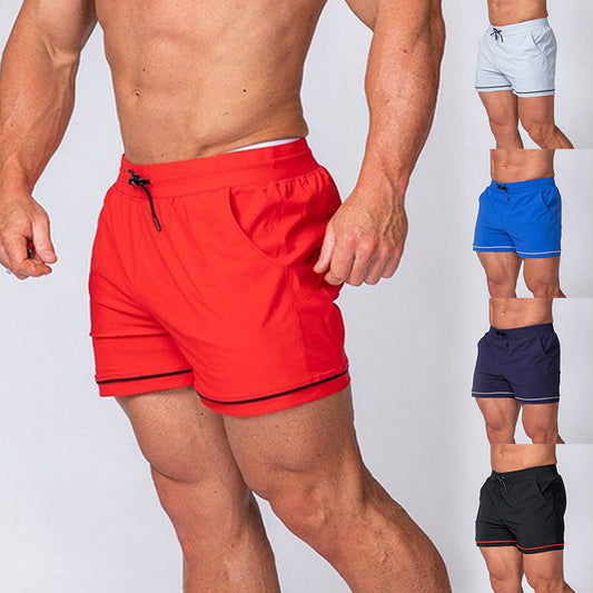 Men's Sport Running Training Outdoor Beach Quick-dry Casual Shorts