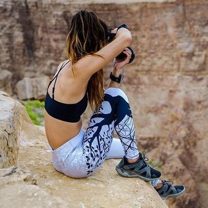 Women's Leggings Digital Print Pants Trousers Stretch Pants