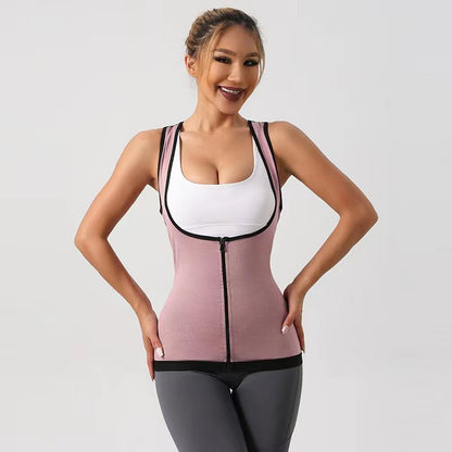 Sports Workout Sweating Clothes Women's Body Shaping Yoga Vest