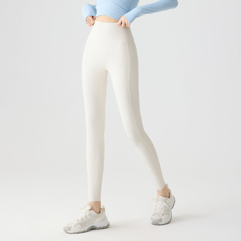 Cool Feeling Quick-drying Ultra-high Waist Abdomen Pants