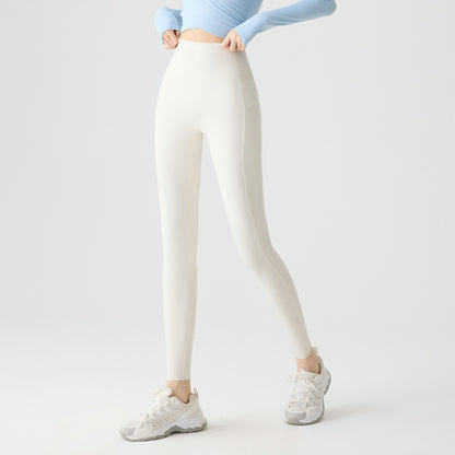 Cool Feeling Quick-drying Ultra-high Waist Abdomen Pants