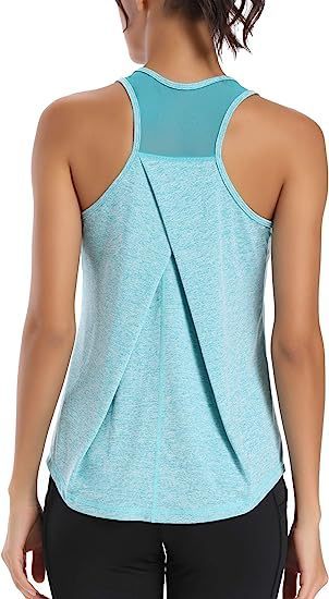 I-shaped Vest Mesh Yoga Sports Running Vest Sleeveless Workout Clothes