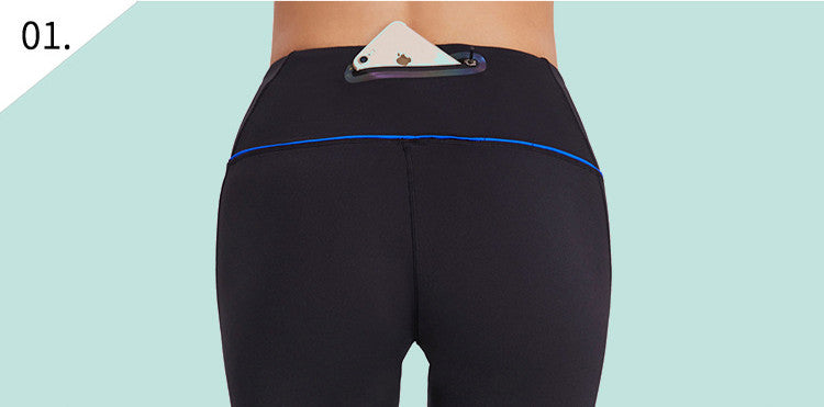 High-waist skinny high-stretch yoga pants