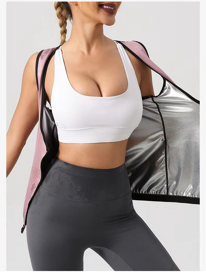 Sports Workout Sweating Clothes Women's Body Shaping Yoga Vest