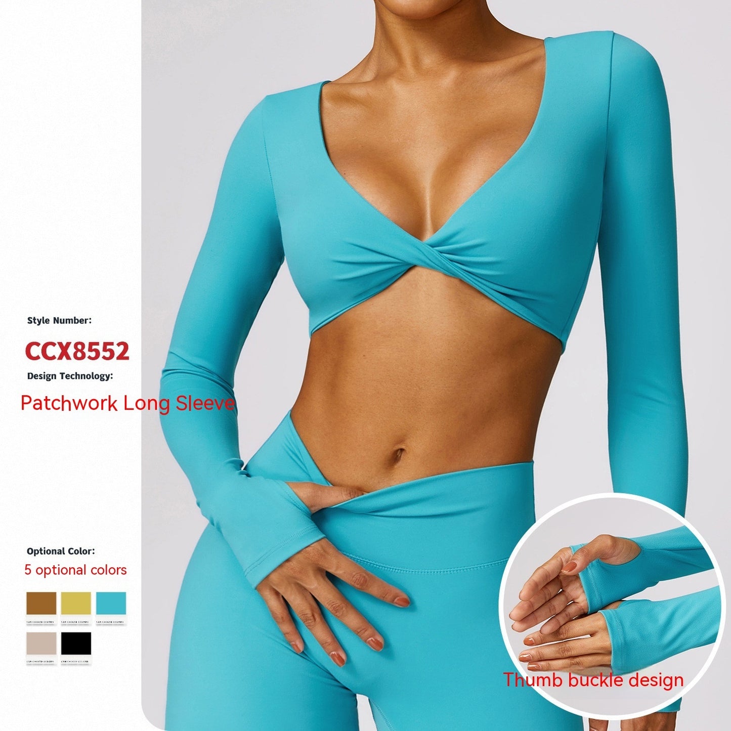 Quick-drying Tight Workout Clothes Casual Running Sport Long Sleeve Top