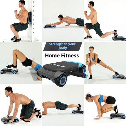 Four-wheel Automatic Rebound Abdominal Wheel Home Fitness Equipment