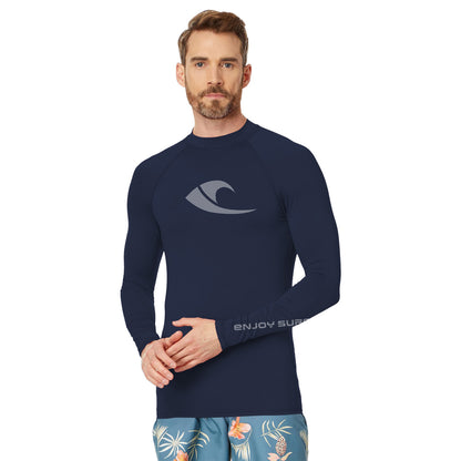 Summer Swimsuit Long Sleeve T-shirt Men's Quick-drying Sun-proof Workout Clothes