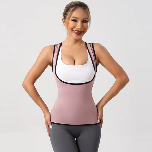 Sports Workout Sweating Clothes Women's Body Shaping Yoga Vest