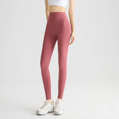 Cool Feeling Quick-drying Ultra-high Waist Abdomen Pants