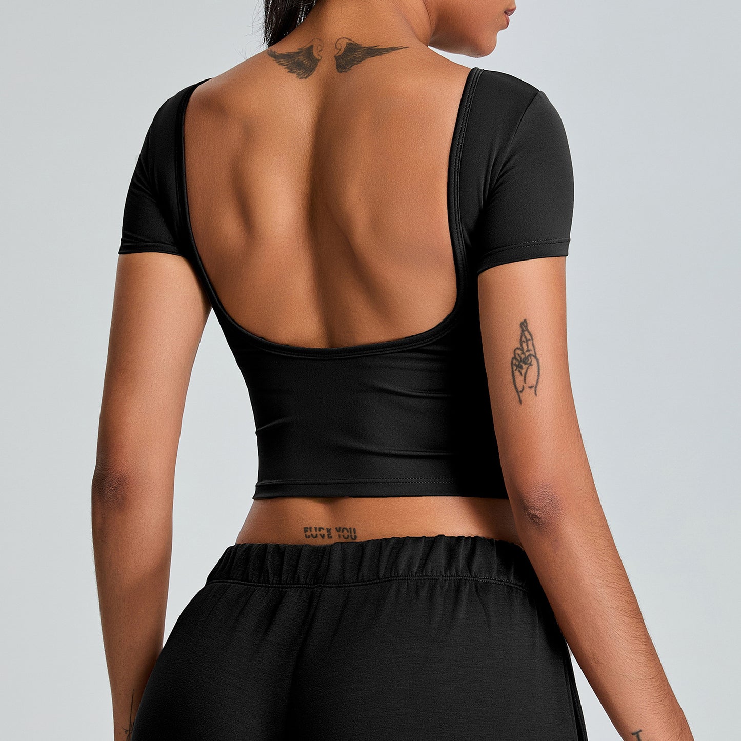 Quick-drying Workout Clothes Outdoor All-matching Running Beauty Back Sports Top