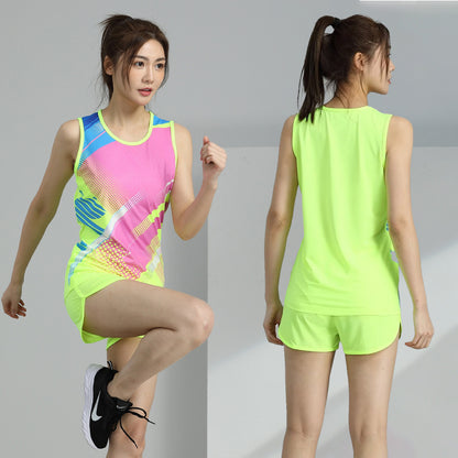 Men's And Women's Fashion Training Workout Clothes Suit