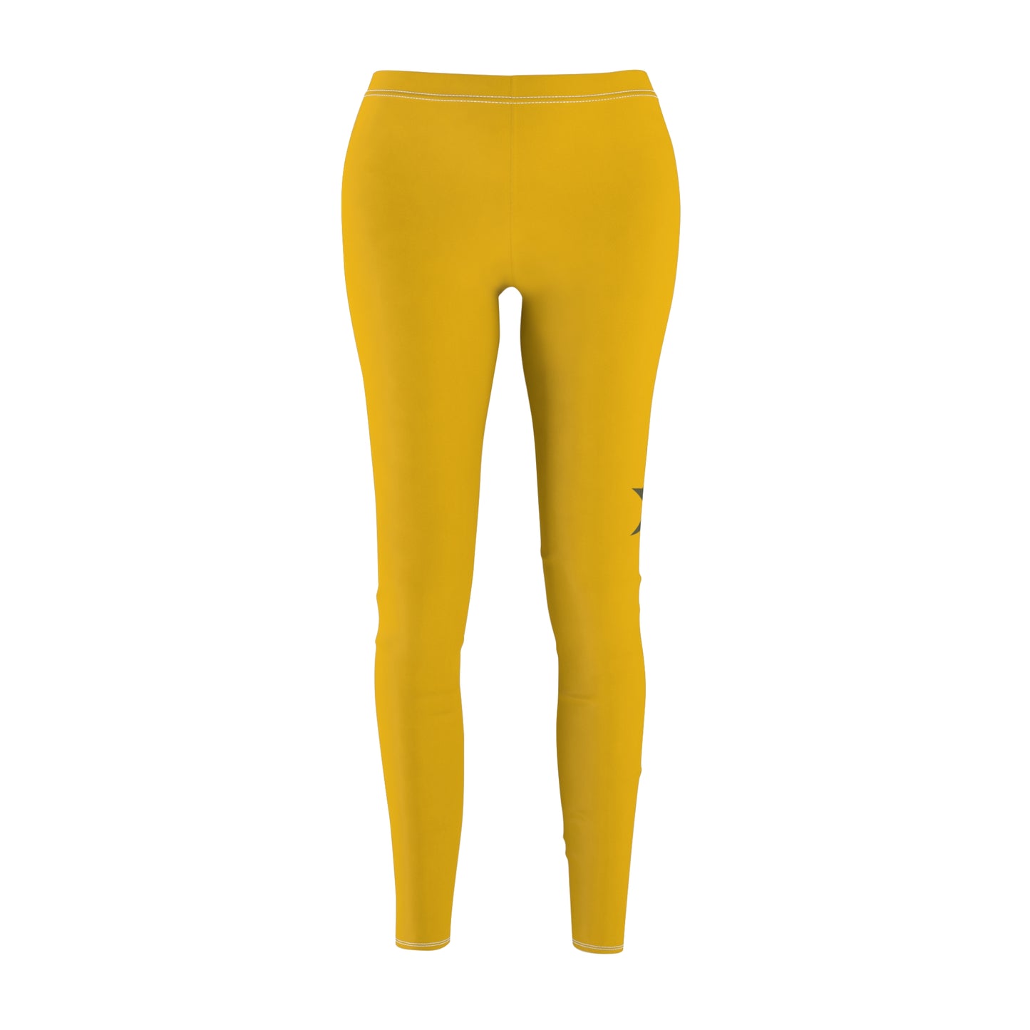 Yellow Starburst Leggings — Women's Casual AOP Leggings