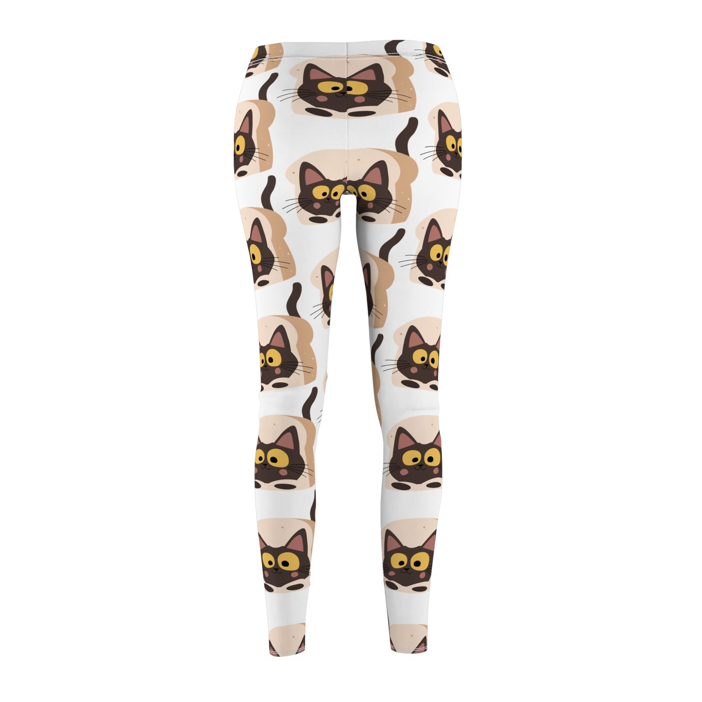 Cat Print Casual Leggings for Women