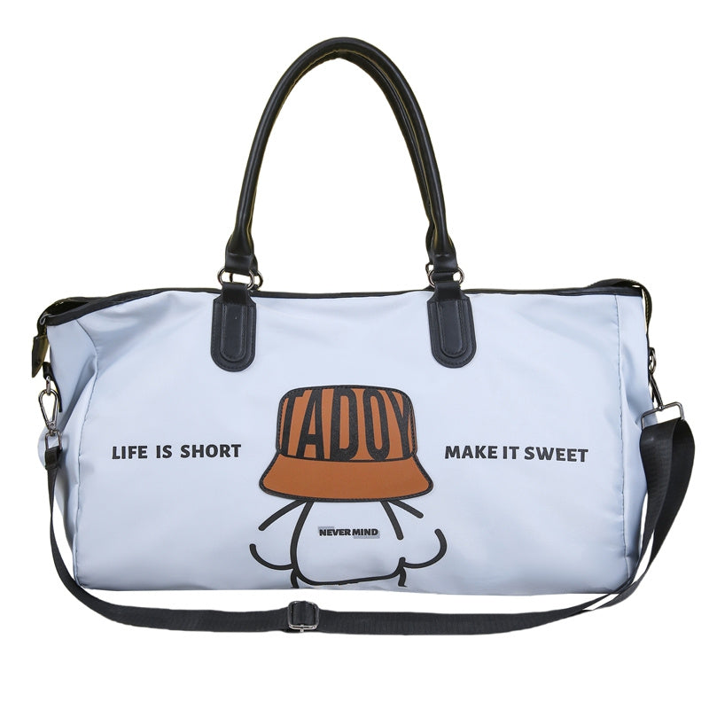 2025 New Travel Bag Men's Large Capacity Dry Wet Separation Fitness Bag Short Distance Business Travel Hand Luggage Bag