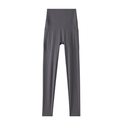 Cool Feeling Quick-drying Ultra-high Waist Abdomen Pants