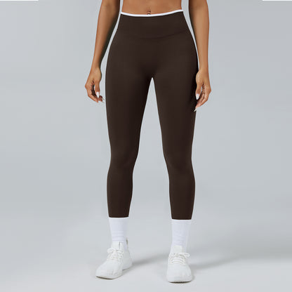 Seamless Knitted Tight High Waist Quick-drying Sports Yoga Pants