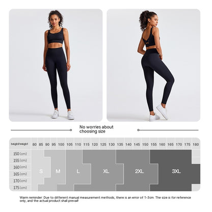 Yoga Clothes Suit Push Up Shaping Workout Exercise Underwear Breathable Bottoming Female High Waist Hip Lift