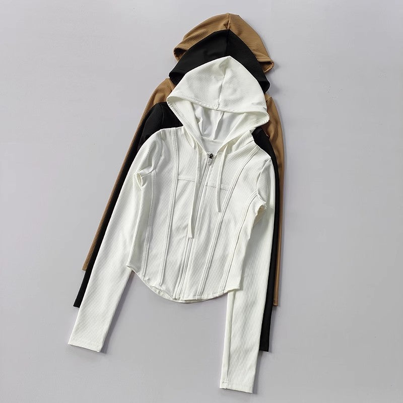 Women's Workout Clothes Sports Top Running Jacket