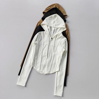 Women's Workout Clothes Sports Top Running Jacket