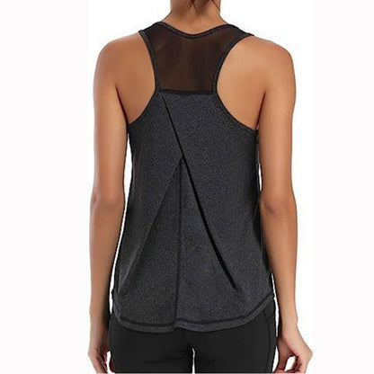 I-shaped Vest Mesh Yoga Sports Running Vest Sleeveless Workout Clothes