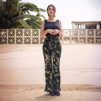 Split Trousers Street Trend Women's Casual Pants