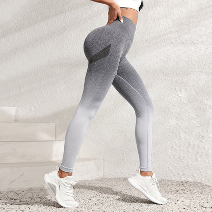 Knitted Quick-drying Plastic Hip Sports Yoga Pants